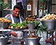 Food stall near the enormous market Khan al-Khalili