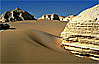 Rock formations in Western Desert