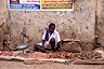 At the market in Madurai