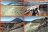 The Red Crater and cone-shaped Mt. Ngauruhoe in Tongariro National Park