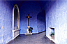 Passage to Claustro de los Naranjos in Monasterio Santa Catalina, Peru