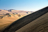 Climbing the sand dunes of Huacachina