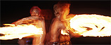 Full moon party at Hat Rin, Thailand