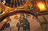 Elaborate mosaics in Kariye Camii in Istanbul, Turkey